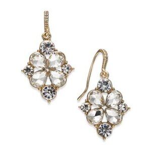 Charter Club Gold-Tone Crystal Drop Earrings 3 for $10.00